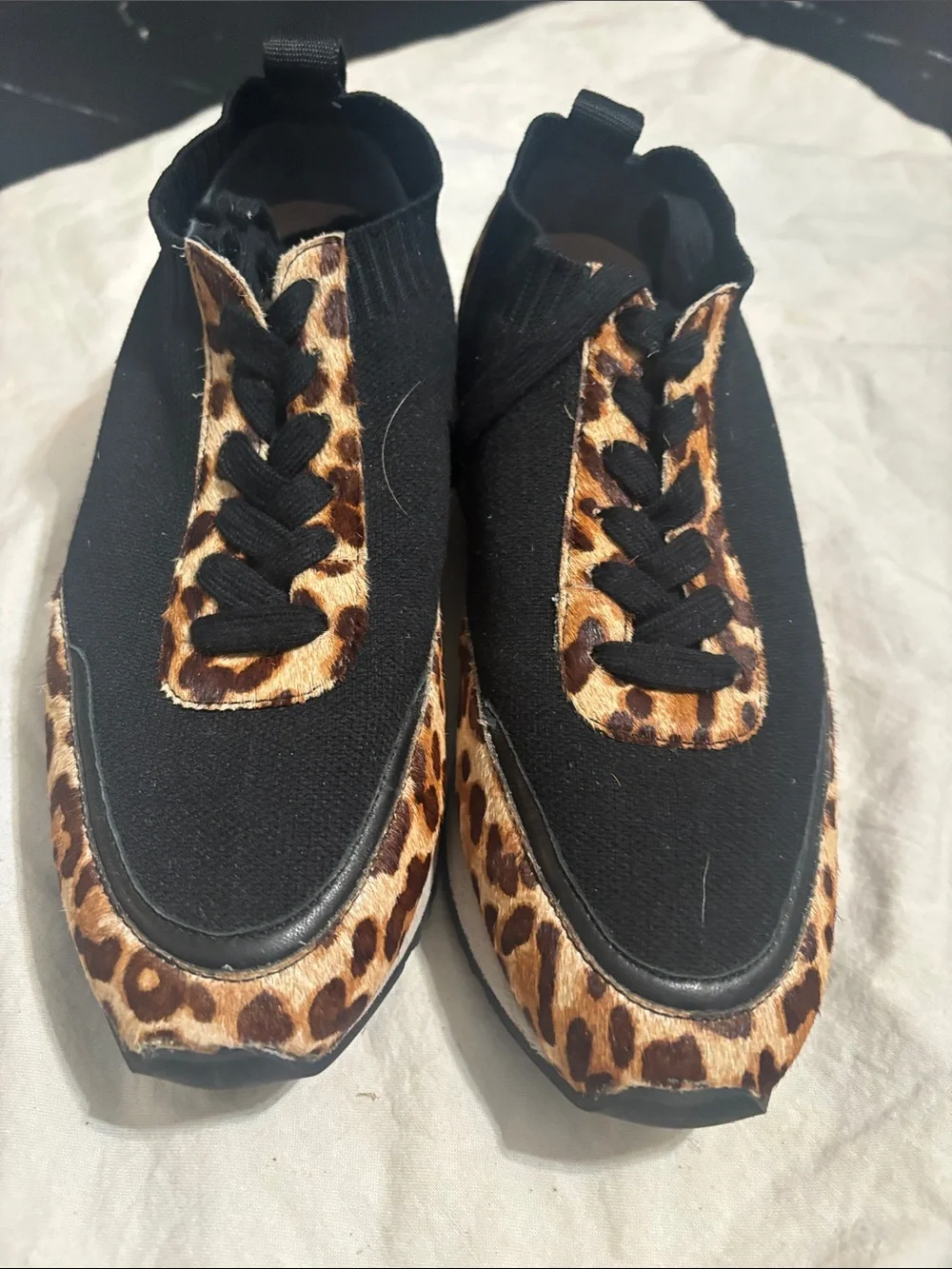 Loeffler Randall black knit